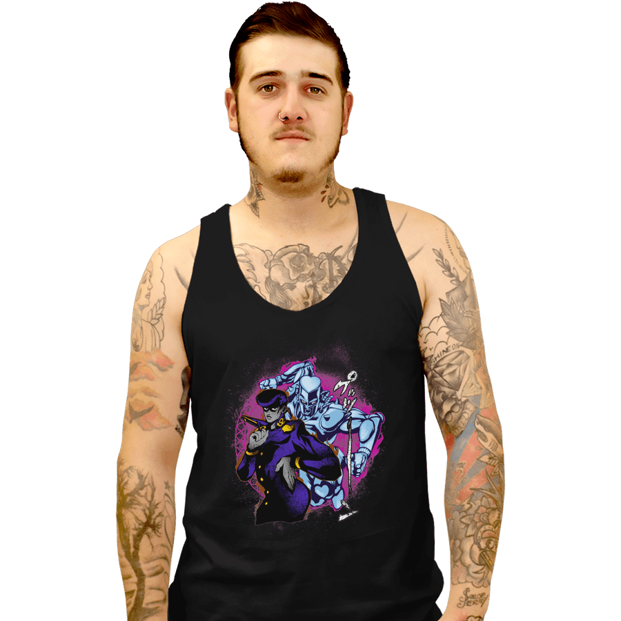 Shirts Tank Top, Unisex / Small / Black Attack Of Josuke