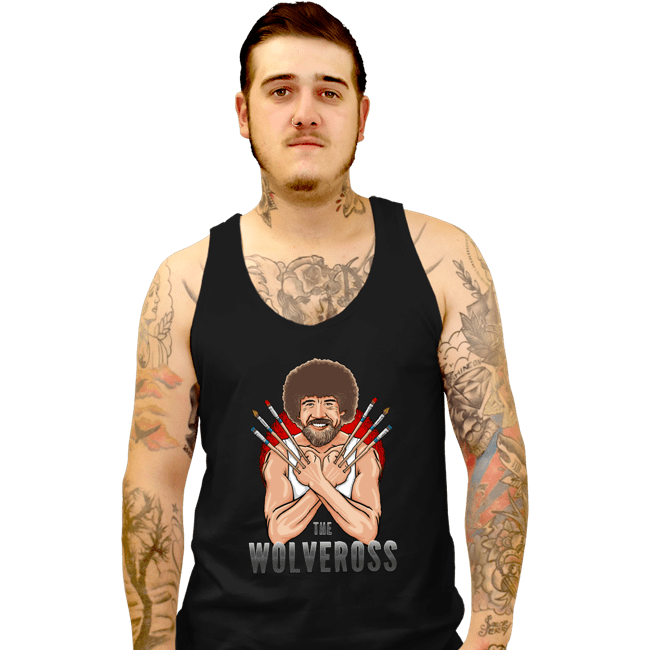 Daily_Deal_Shirts Tank Top, Unisex / Small / Black The Wolveross