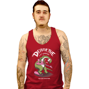 Shirts Tank Top, Unisex / Small / Red Last Dinosaur Vs The World