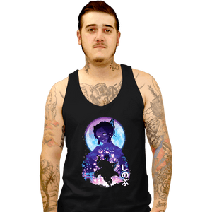 Daily_Deal_Shirts Tank Top, Unisex / Small / Black Demon Shinobu