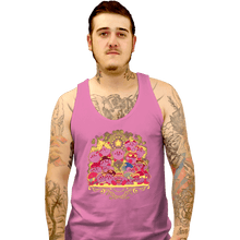 Load image into Gallery viewer, Daily_Deal_Shirts Tank Top, Unisex / Small / Pink Mass Hat Attack
