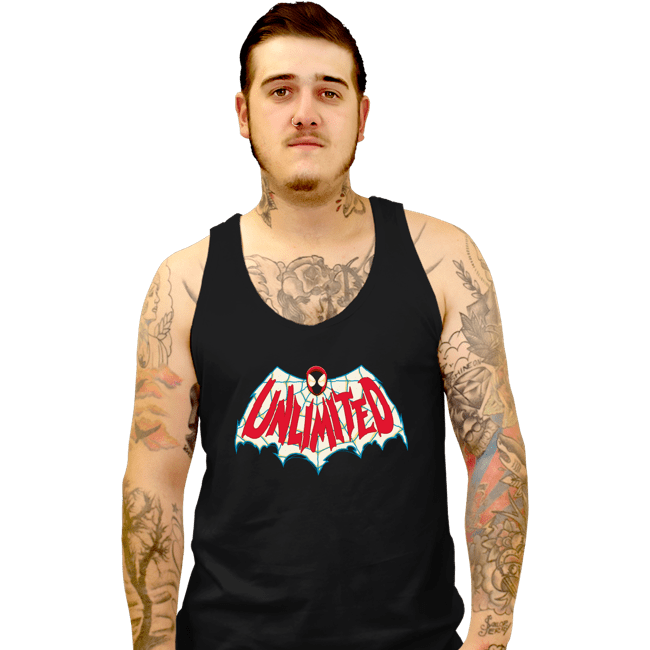 Secret_Shirts Tank Top, Unisex / Small / Black Unlimited Spider