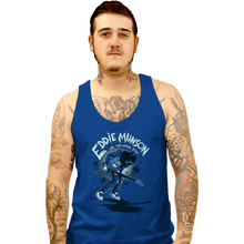 Load image into Gallery viewer, Daily_Deal_Shirts Tank Top, Unisex / Small / Royal Blue Eddie VS The Upside Down
