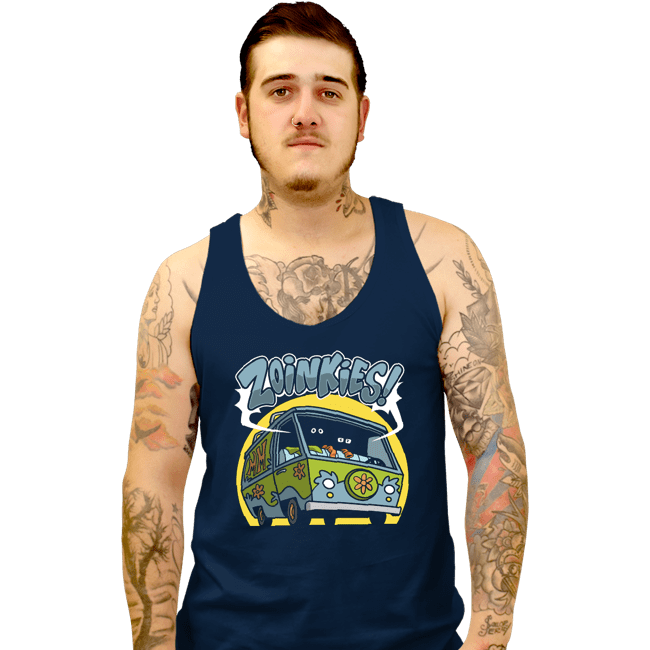 Secret_Shirts Tank Top, Unisex / Small / Navy Zoinkies