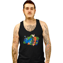 Load image into Gallery viewer, Daily_Deal_Shirts Tank Top, Unisex / Small / Black Triforce Adventure
