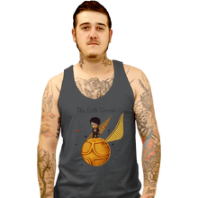 Load image into Gallery viewer, Shirts Tank Top, Unisex / Small / Charcoal The Little Wizard
