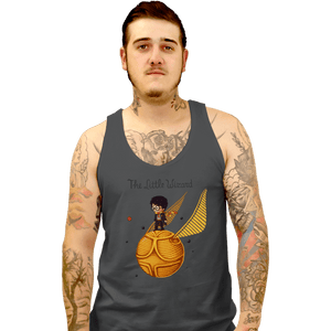 Shirts Tank Top, Unisex / Small / Charcoal The Little Wizard