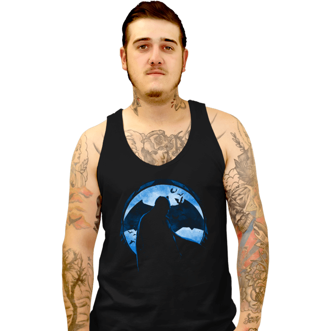 Shirts Tank Top, Unisex / Small / Black Night Crusader