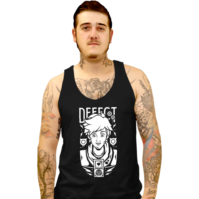 Shirts Tank Top, Unisex / Small / Black Defect