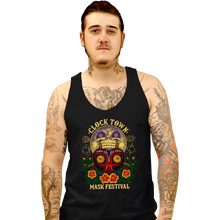 Load image into Gallery viewer, Daily_Deal_Shirts Tank Top, Unisex / Small / Black Clock Town Mask Festival
