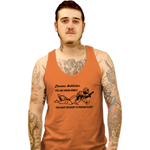 Load image into Gallery viewer, Daily_Deal_Shirts Tank Top, Unisex / Small / Orange Go Directly To Jail, Creep
