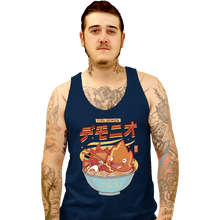 Load image into Gallery viewer, Secret_Shirts Tank Top, Unisex / Small / Navy The Fire Demon Ramen
