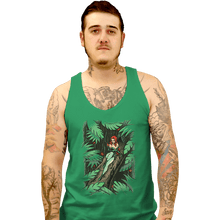 Load image into Gallery viewer, Shirts Tank Top, Unisex / Small / Irish Green Secret Garden
