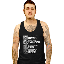 Load image into Gallery viewer, Daily_Deal_Shirts Tank Top, Unisex / Small / Black Be A Man

