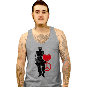 Shirts Tank Top, Unisex / Small / Sports Grey Crimson Josuke