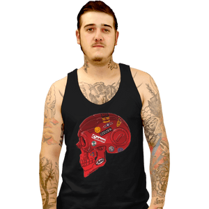 Shirts Tank Top, Unisex / Small / Black Akira Skull