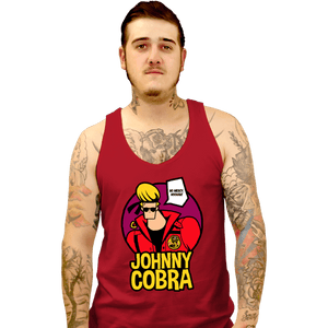 Shirts Tank Top, Unisex / Small / Red Johnny Cobra