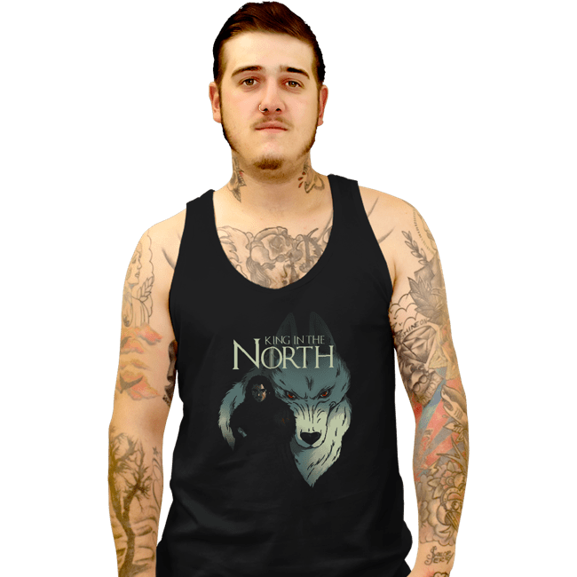 Shirts Tank Top, Unisex / Small / Black King In The North