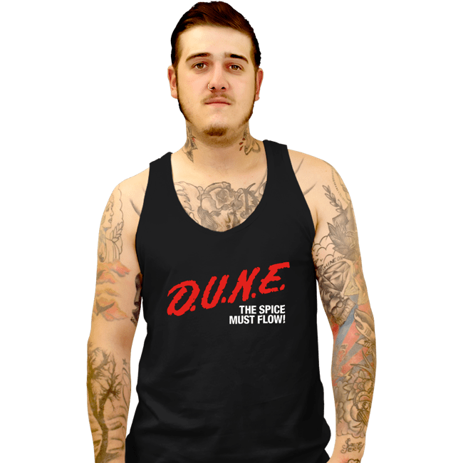 Daily_Deal_Shirts Tank Top, Unisex / Small / Black Desert Narcotic