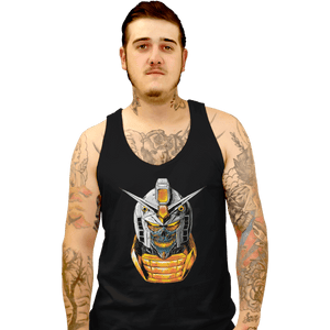 Shirts Tank Top, Unisex / Small / Black Skull Warrior