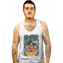 Load image into Gallery viewer, Shirts Tank Top, Unisex / Small / White Goku and Gohan
