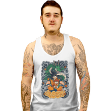 Load image into Gallery viewer, Shirts Tank Top, Unisex / Small / White Goku and Gohan
