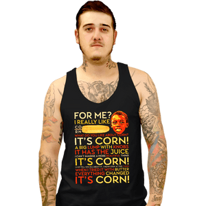Daily_Deal_Shirts Tank Top, Unisex / Small / Black A Corntastic Day!