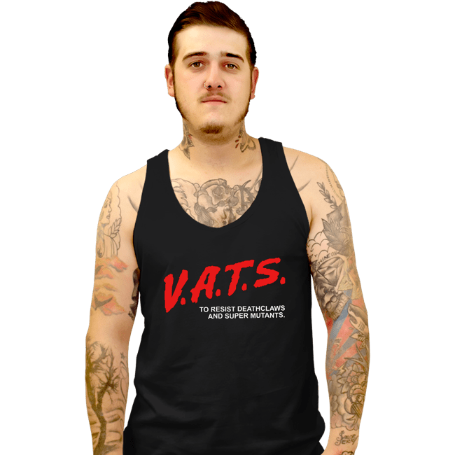 Secret_Shirts Tank Top, Unisex / Small / Black VATS