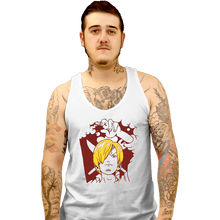 Load image into Gallery viewer, Shirts Tank Top, Unisex / Small / White Pirate Cook
