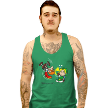 Load image into Gallery viewer, Shirts Tank Top, Unisex / Small / Irish Green The Triforge Gag
