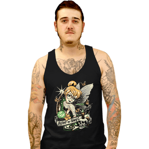 Daily_Deal_Shirts Tank Top, Unisex / Small / Black Believe In Fairies