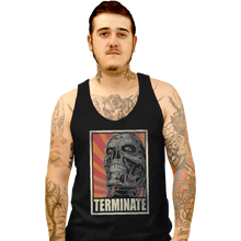 Load image into Gallery viewer, Shirts Tank Top, Unisex / Small / Black Terminate
