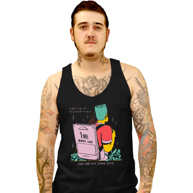 Shirts Tank Top, Unisex / Small / Black Memories Carrier