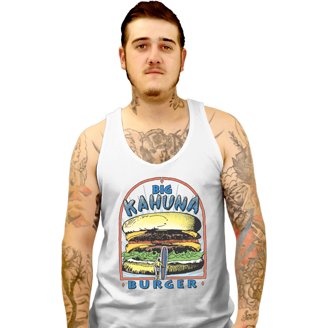 Secret_Shirts Tank Top, Unisex / Small / White Big Kahuna