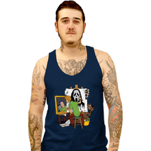 Load image into Gallery viewer, Secret_Shirts Tank Top, Unisex / Small / Navy The Killer Punk
