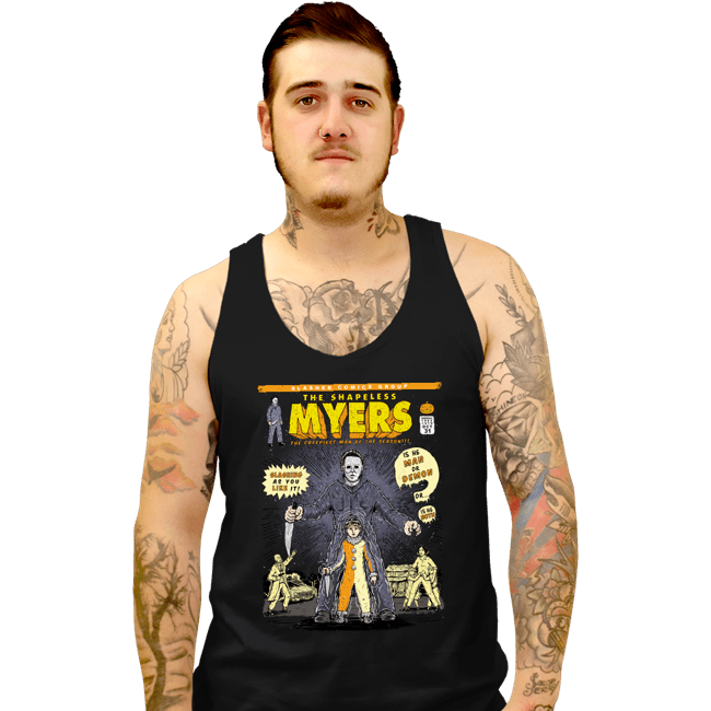 Secret_Shirts Tank Top, Unisex / Small / Black Shapeless Myers