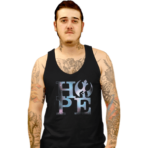 Shirts Tank Top, Unisex / Small / Black Hope