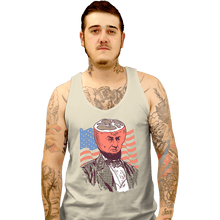 Load image into Gallery viewer, Shirts Tank Top, Unisex / Small / White AbraHAM Lincoln
