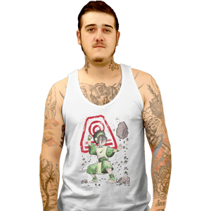 Shirts Tank Top, Unisex / Small / White The Power Of The Earth Kingdom