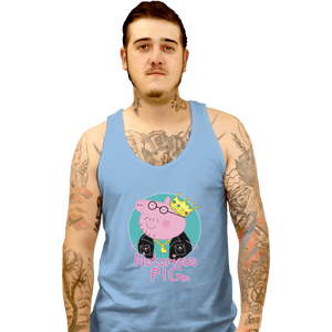 Shirts Tank Top, Unisex / Small / Powder Blue Notorious PIG