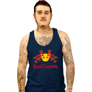 Daily_Deal_Shirts Tank Top, Unisex / Small / Navy Red Coyote