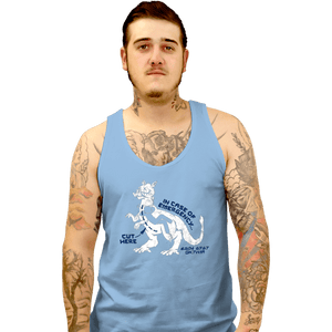 Daily_Deal_Shirts Tank Top, Unisex / Small / Powder Blue Icy Emergency