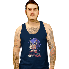 Load image into Gallery viewer, Shirts Tank Top, Unisex / Small / Navy One More Coffee
