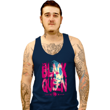 Load image into Gallery viewer, Daily_Deal_Shirts Tank Top, Unisex / Small / Navy The Black Queen
