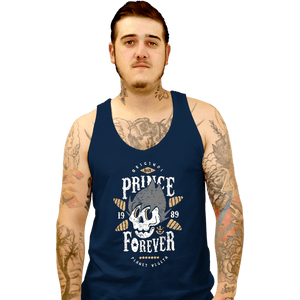 Shirts Tank Top, Unisex / Small / Navy Prince Forever