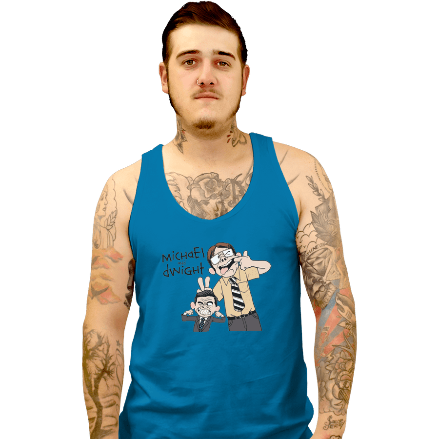 Shirts Tank Top, Unisex / Small / Sapphire Regional Manager And His Assistant