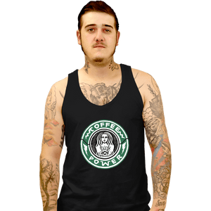 Daily_Deal_Shirts Tank Top, Unisex / Small / Black It's Coffee Time