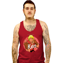 Load image into Gallery viewer, Daily_Deal_Shirts Tank Top, Unisex / Small / Red Ken Doll
