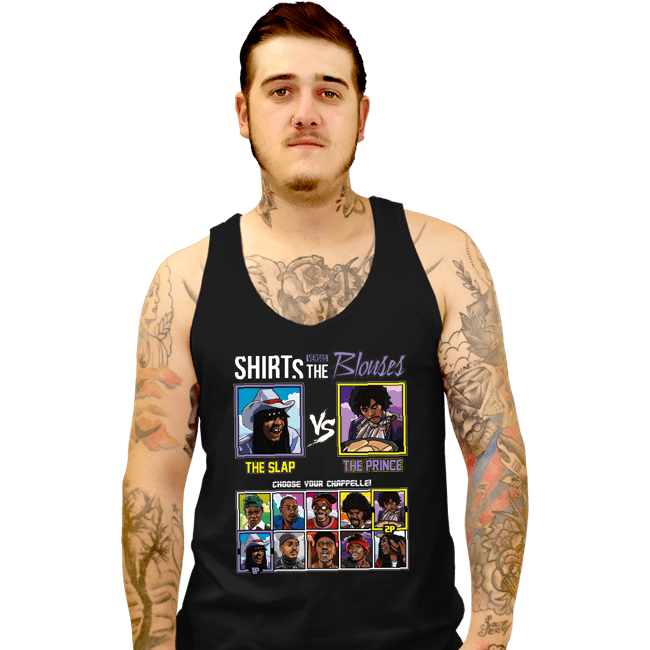 Secret_Shirts Tank Top, Unisex / Small / Black Shirts VS. Blouses