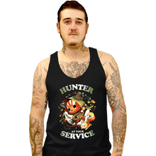 Load image into Gallery viewer, Daily_Deal_Shirts Tank Top, Unisex / Small / Black Hunter At Your Service
